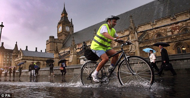 torrential rain Britain