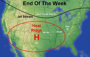 Kentucky July 2009 weather pattern