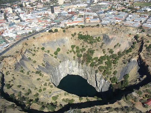 Kimberlee hole in south africa