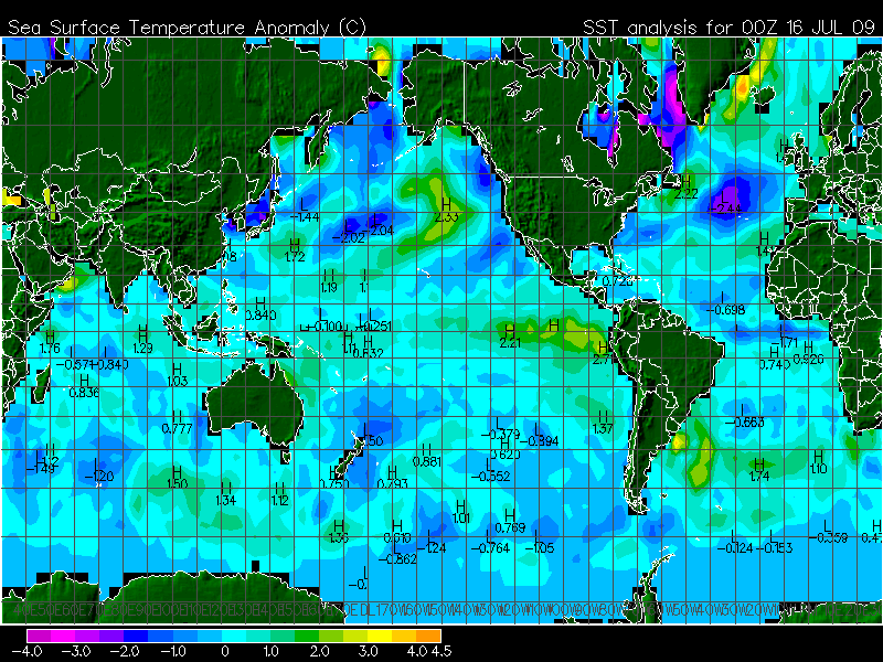 Unisys SST analysis 16 July 2009.