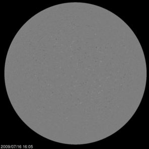 Magnetogram of the Sun 16/07/2009