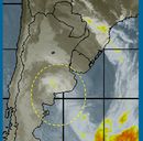 Argentina satellite image