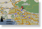 Click to enlarge LA area map