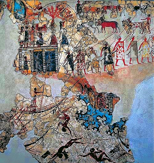 Aktorini Frescoes 2
