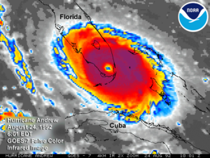 Click to enlarge Hurricane Andrew