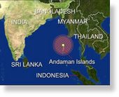 Andaman Islands map