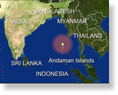 Click to enlarge Andaman Islands map