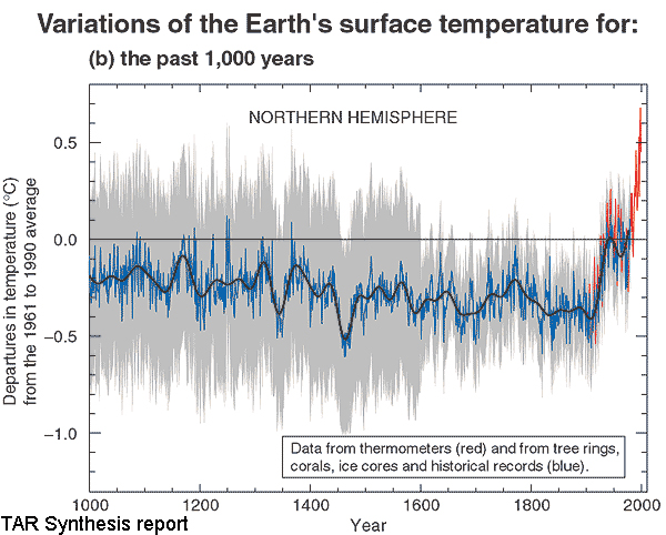 Variations Earth Temp