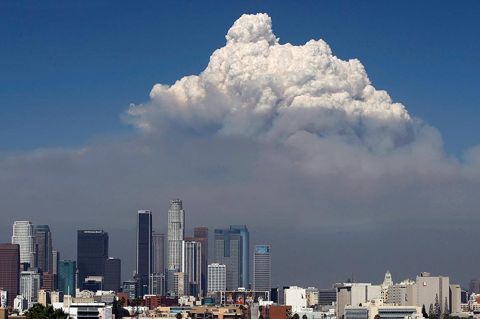 A towering cloud