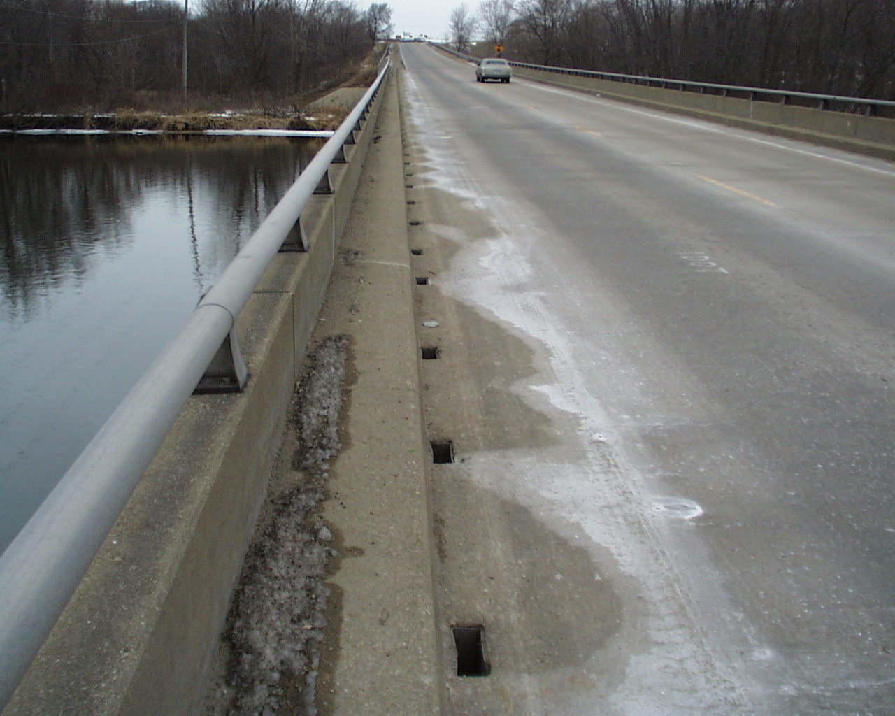 Road salt pollution