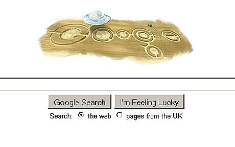 Click to enlarge Google UFO