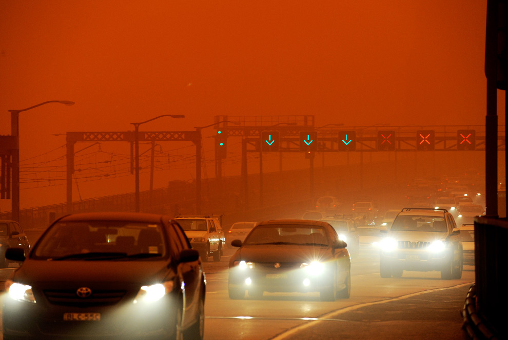 Click to enlarge Australia Dust Storm 4