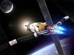 Click to enlarge VASIMR rocket