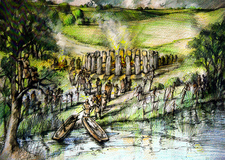 Stone Age travelers