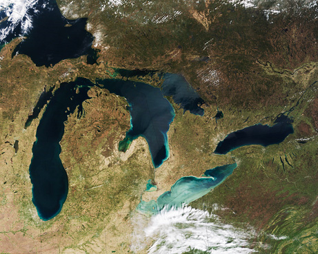 Click to enlarge Great Lakes