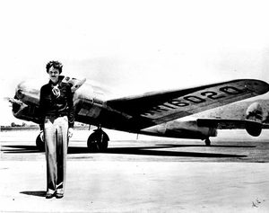 Click to enlarge Amelia Earhart
