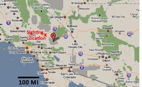 California ufo