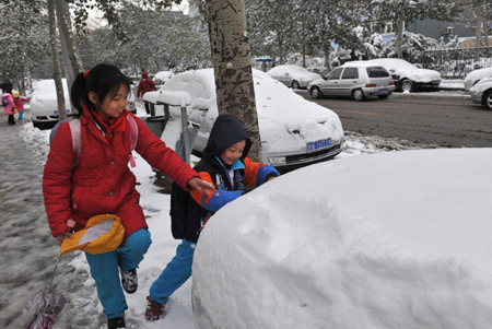 china snowfall