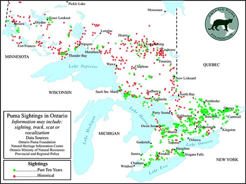 Click to enlarge Great Lakes area map