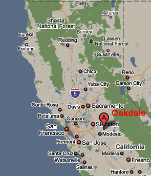 California area map