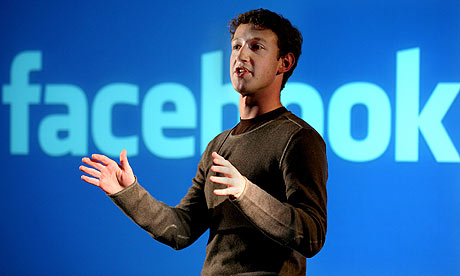 Facebook CEO and founder Mark Zuckerberg 
