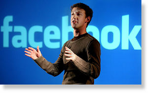 Facebook CEO and founder Mark Zuckerberg 