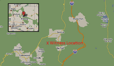 Arizona area map