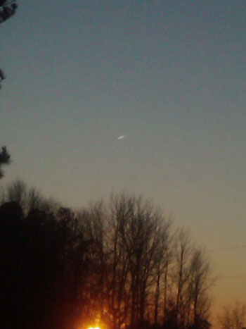 Click to enlarge North Carolina ufo