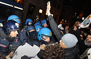 African immigrant protests in Italy