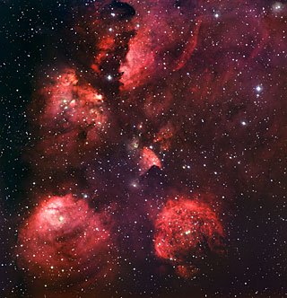 Click to enlarge Cat's Paw Nebula