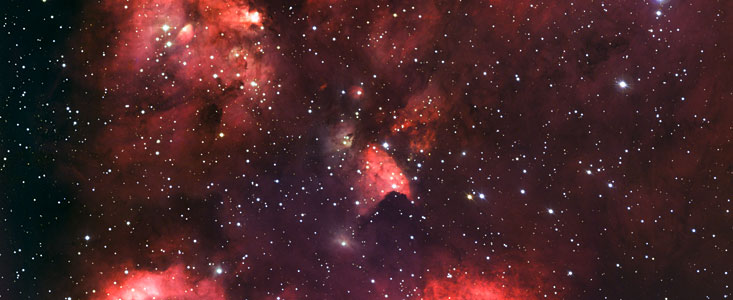 Click to enlarge Cat's Paw Nebula