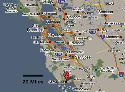 California area map