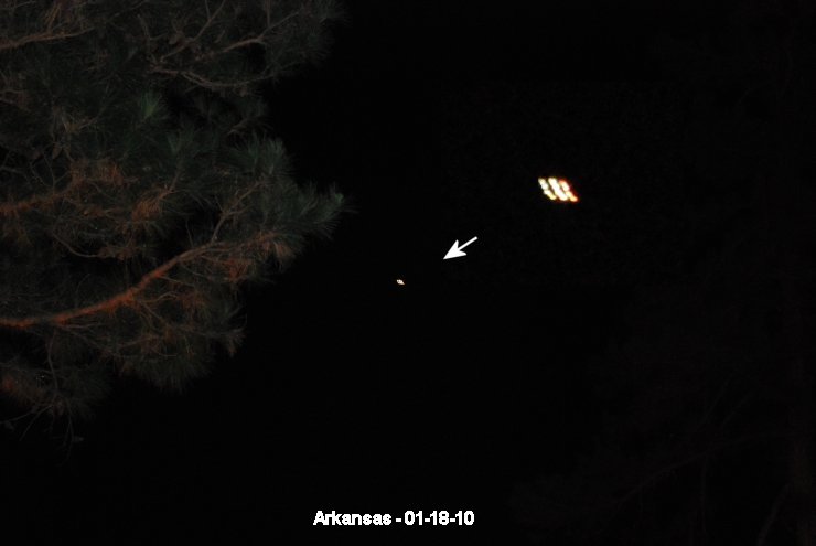 Click to enlarge Arkansas ufo