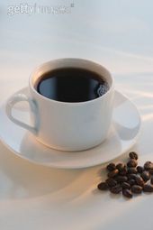 Cup of black coffee