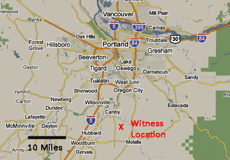 Click to enlarge Oregon area map