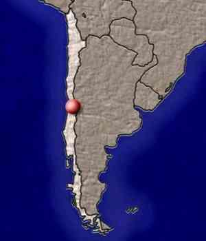 Chile area map