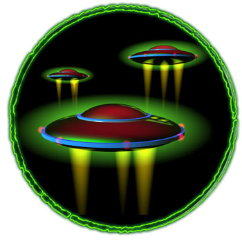 Click to enlarge UFO art