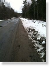 Click to enlarge Area of bigfoot sighting, Leeds