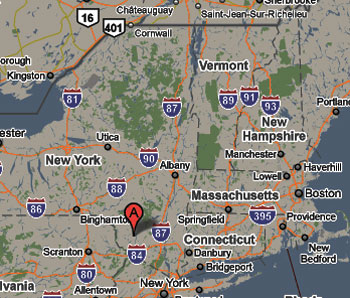 New York area map