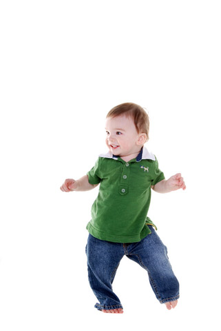 dancing toddler