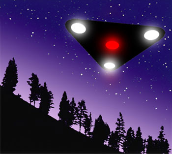 illustration of ufo