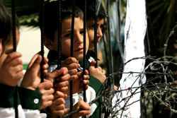 gaza siege children