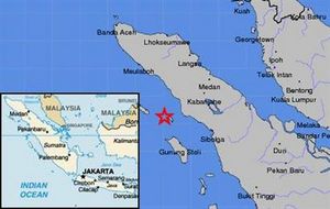 sumatra earthquake map
