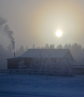 Click to enlarge Oimyakon Cabin