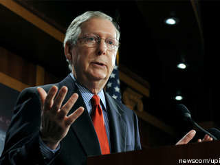Click to enlarge Senate Minority Leader Mitch McConnell (R-KY).