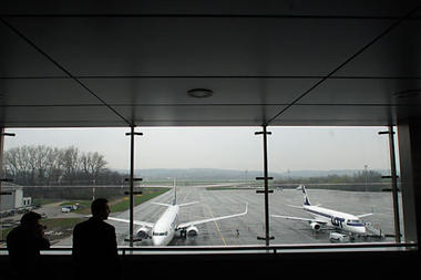 Click to enlarge Krakow airport