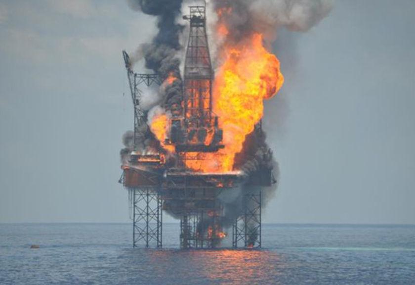 Oil Rig - Timor Sea