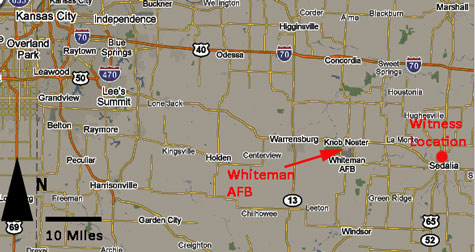 Missouri area map