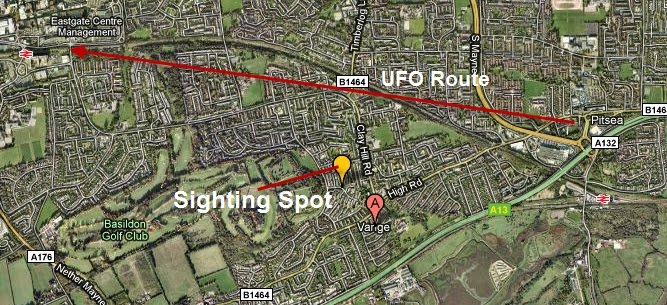 Essex area map