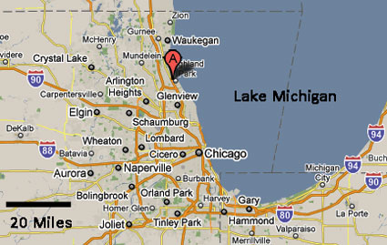 Illinois area map